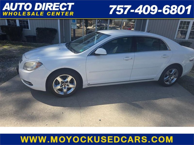 2010 Chevrolet Malibu — a typically priced live listing