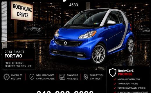 2013 Smart Fortwo Passion