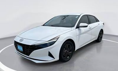2021 Hyundai Elantra Blue