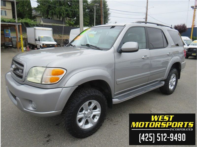 2004 Toyota Sequoia — a typically priced live listing