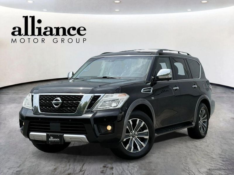 2017 Nissan Armada — a typically priced live listing