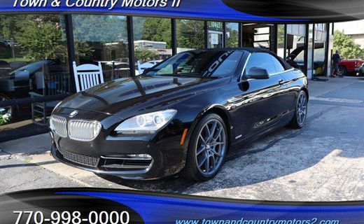 2012 BMW 650xi 650i Convertible