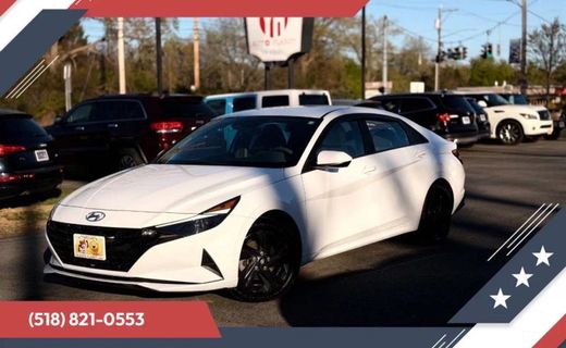 2021 Hyundai Elantra Blue