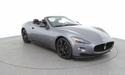 2012 Maserati Granturismo Automatic AND Convertible