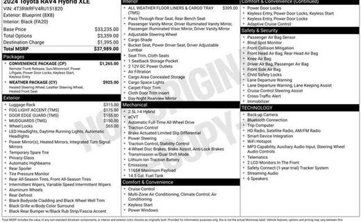 2024 Toyota RAV4 XLE