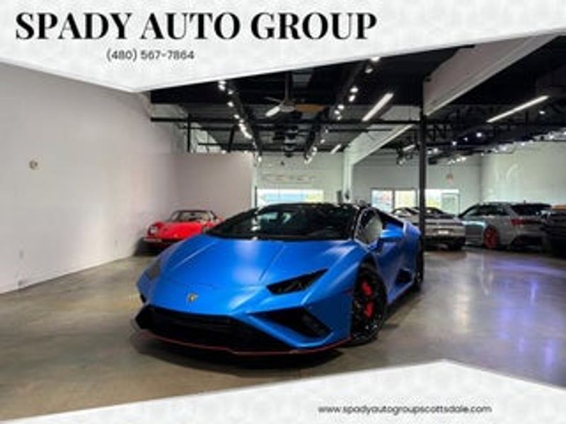 2021 Lamborghini Huracan — a typically priced live listing