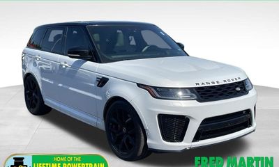 2019 Land Rover Range Sport SVR