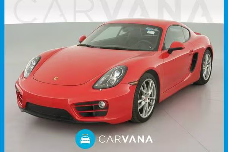 2014 Porsche Cayman — a typically priced live listing