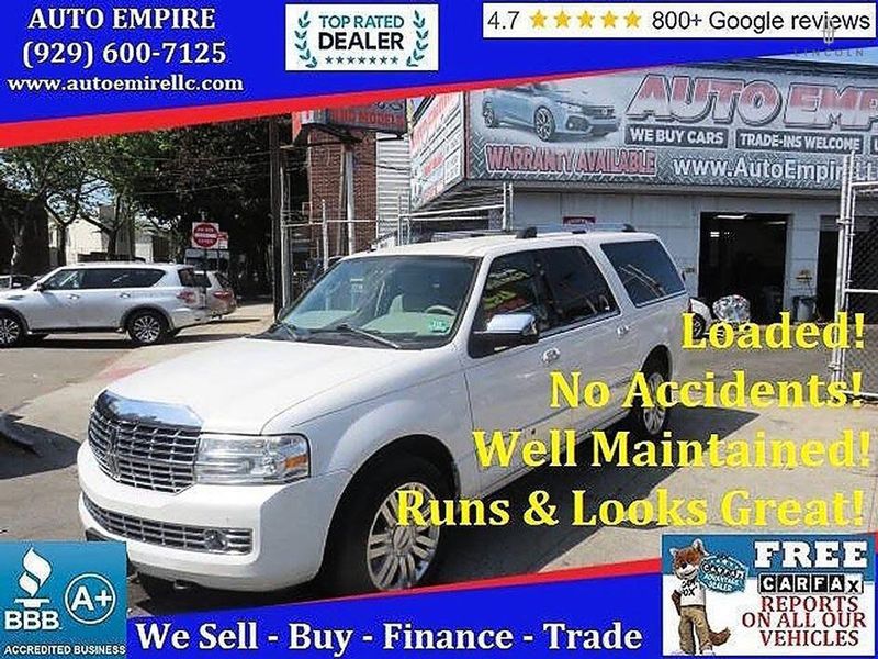 2013 Lincoln Navigator — a typically priced live listing