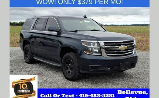 2020 Chevrolet Tahoe Police Vehicle