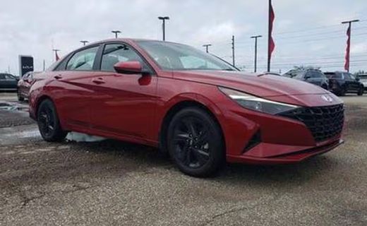 2022 Hyundai Elantra Blue