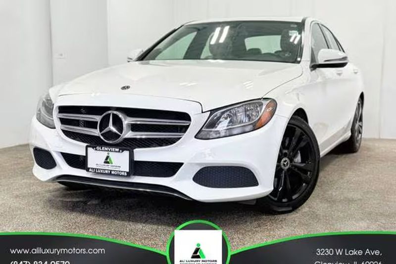 2018 Mercedes-Benz C-Class — a typically priced live listing