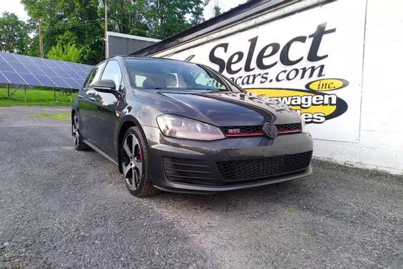 2017 Volkswagen Golf Gti — a typically priced live listing