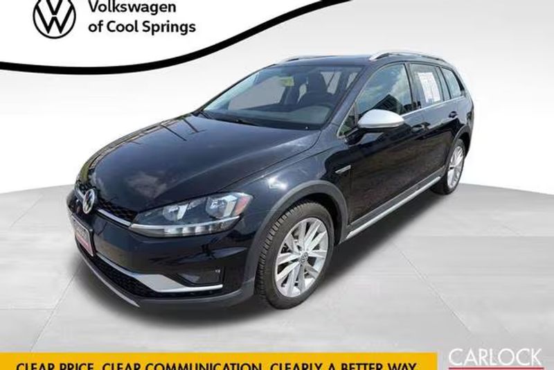 2018 Volkswagen Golf Alltrack — a typically priced live listing