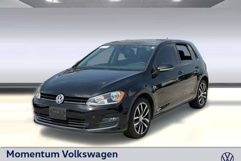 2016 Volkswagen GOLF — a typically priced live listing