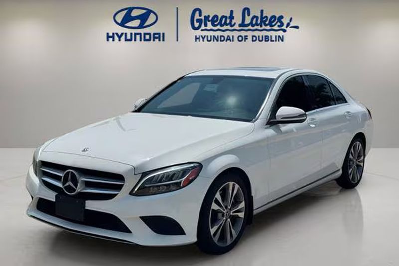 2019 Mercedes-Benz C-Class — a typically priced live listing