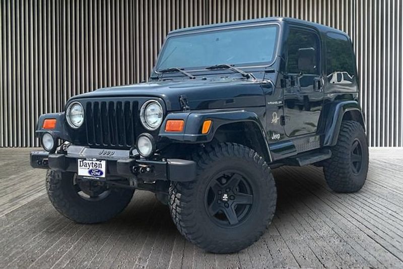 2002 Jeep Wrangler — a typically priced live listing