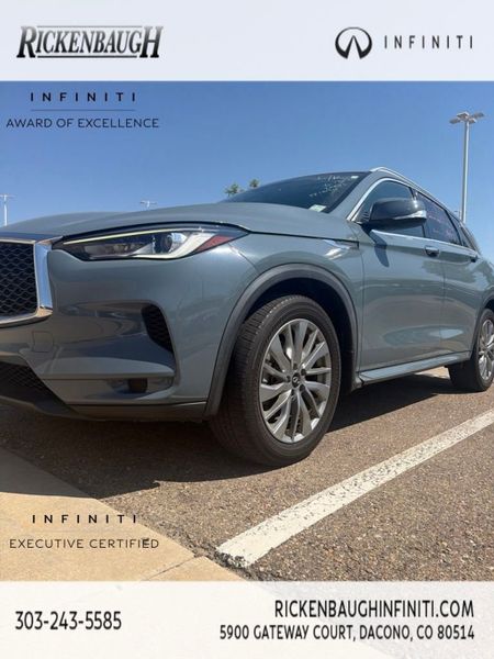 2023 Infiniti QX50 — a typically priced live listing