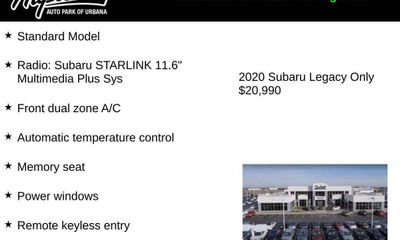 2020 Subaru Legacy Limited