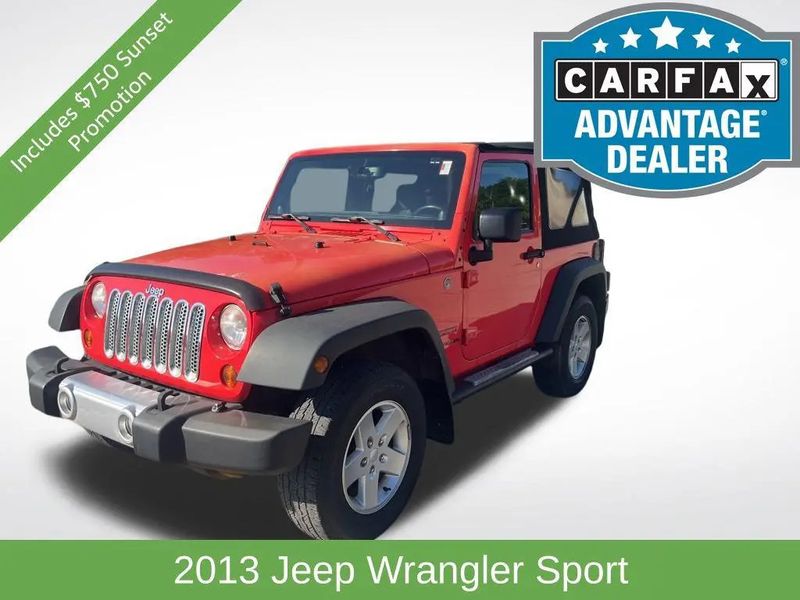 2013 Jeep Wrangler — a typically priced live listing