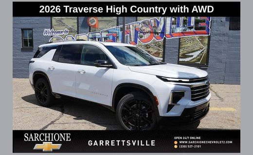 2026 Chevrolet Traverse High Country