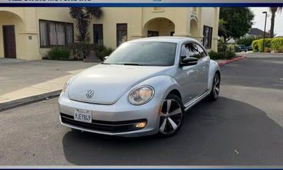 2012 Volkswagen Beetle Black Turbo