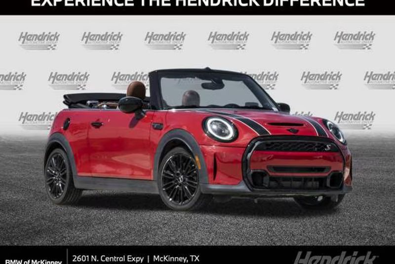 2023 Mini Cooper Convertible — a typically priced live listing