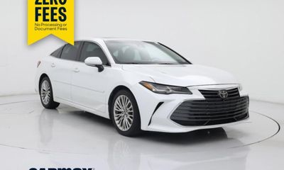 2020 Toyota Avalon Limited Clearance Back