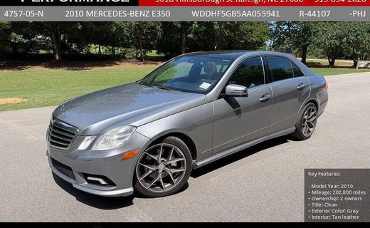 2010 Mercedes-Benz E-Class E350