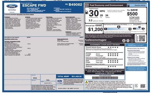 2022 Ford Escape SE