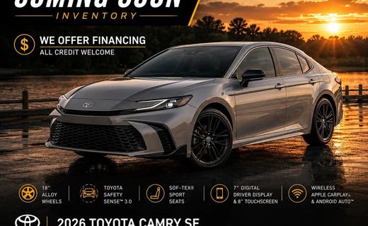2026 Toyota Camry XLE