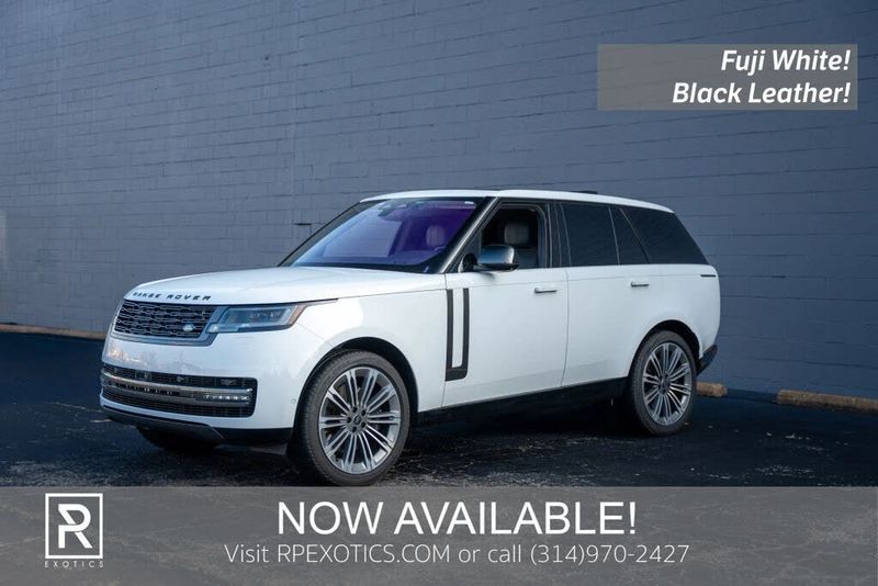 2023 Land Rover Range Rover — a typically priced live listing