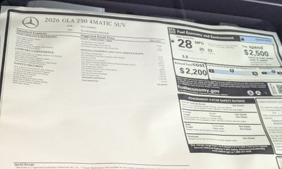 2026 Mercedes-Benz GLA-Class GLA250 4MATIC