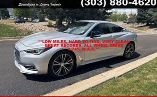 2018 Infiniti Q60 30T Luxe Coupe