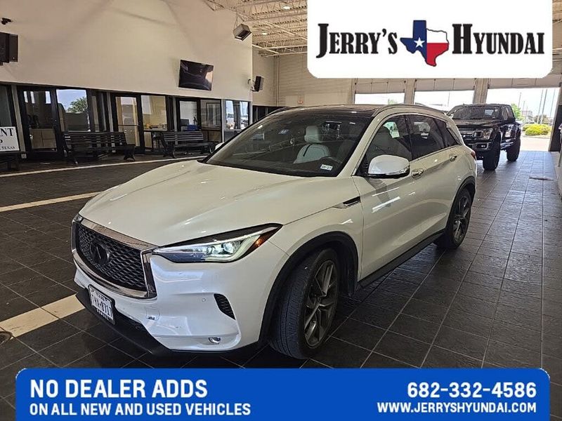 2021 Infiniti QX50 — a typically priced live listing