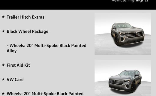2026 Volkswagen Atlas 4MOTION SE