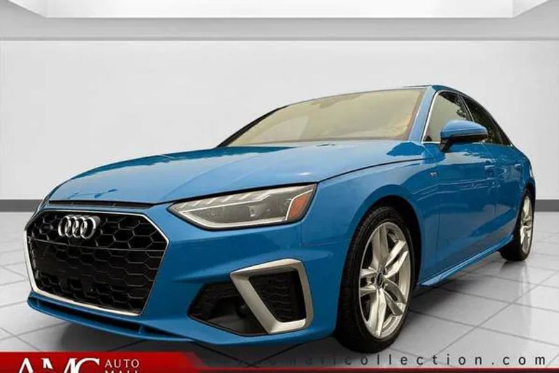 2022 Audi A4 — a typically priced live listing