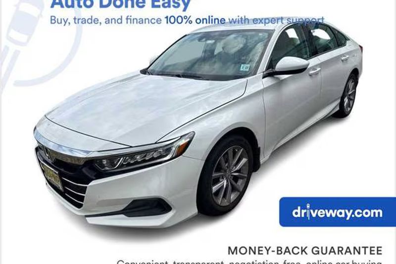 2021 Honda Accord — a typically priced live listing