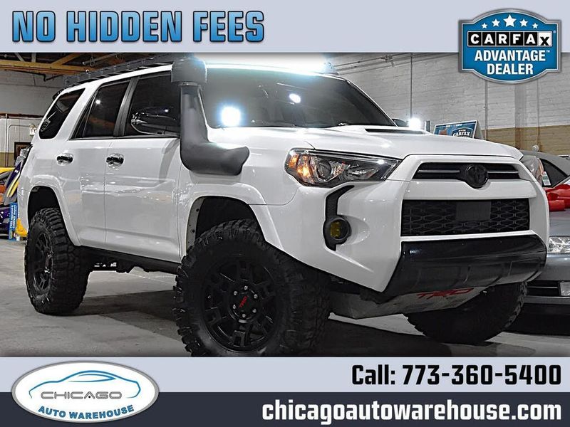 2021 Toyota 4runner — a typically priced live listing