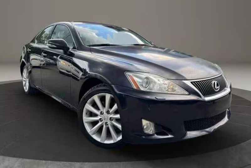 2009 Lexus IS — a typically priced live listing