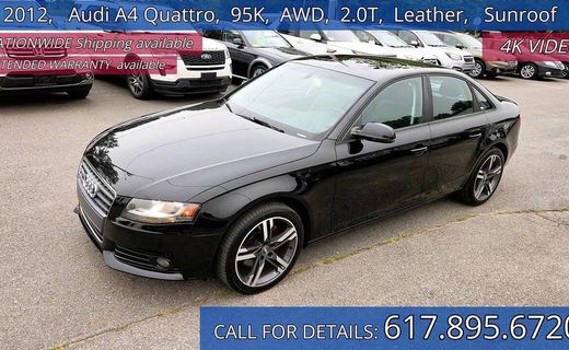 2012 Audi A4 Quattro Premium