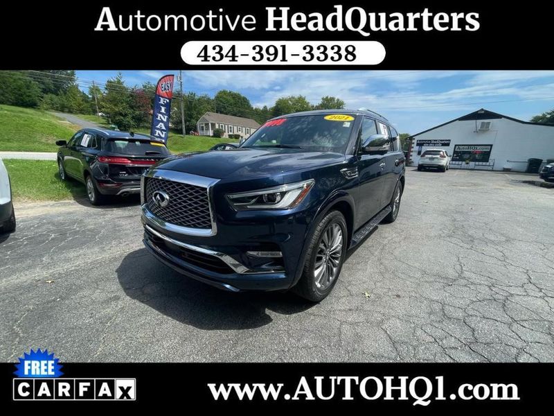 2021 Infiniti QX80 — a typically priced live listing