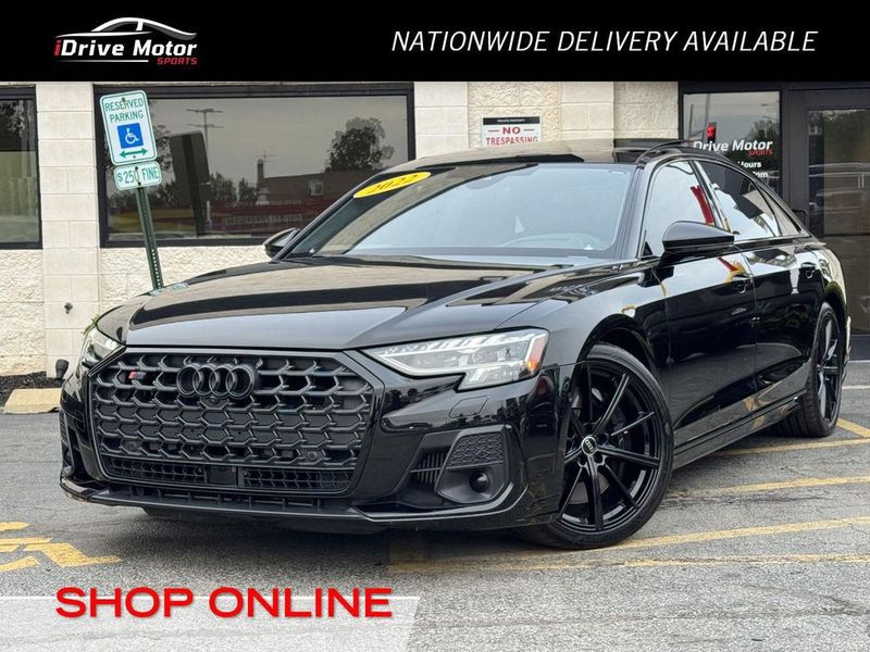 2022 Audi S8 — a typically priced live listing