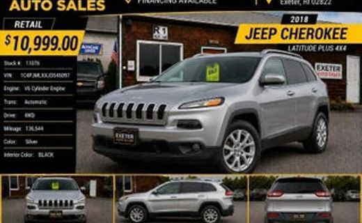 2018 Jeep Cherokee Latitude Plus