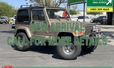 2001 Jeep Wrangler Sahara