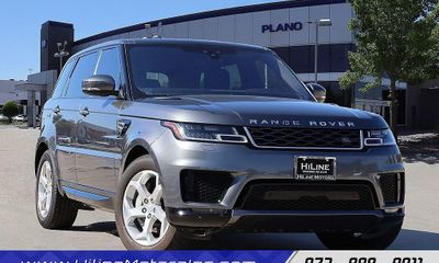 2019 Land Rover Range Sport HSE