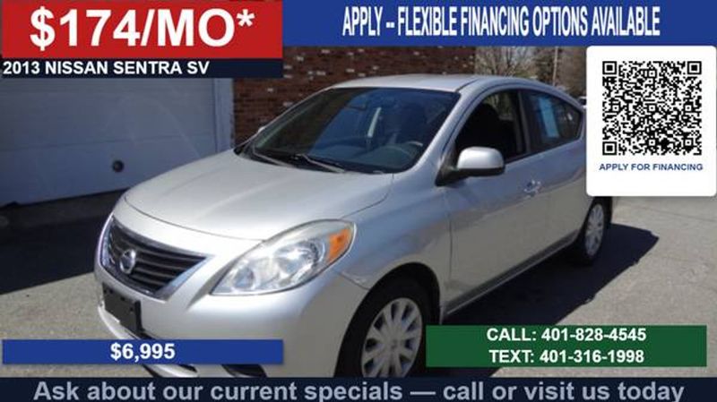 2013 Nissan Versa — a typically priced live listing