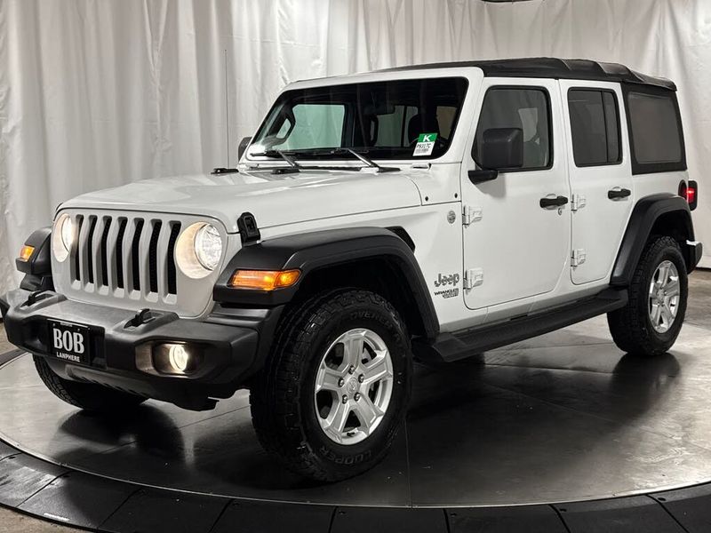 2018 Jeep Wrangler — a typically priced live listing