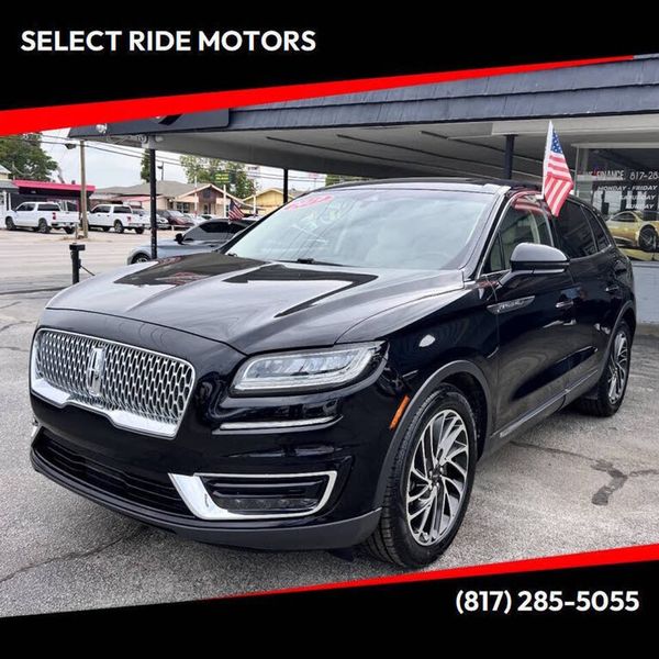 2019 Lincoln Nautilus — a typically priced live listing