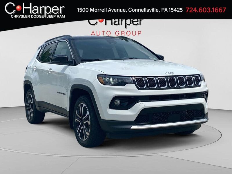 2023 Jeep Compass — a typically priced live listing